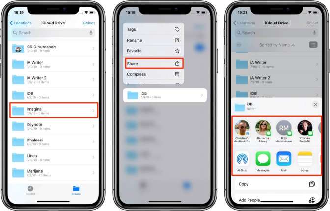 share icloud folder,how do i share icloud folder on iphone and ipad easily
